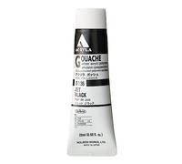 Holbein : Acryla Gouache : 20ml : Jet Black