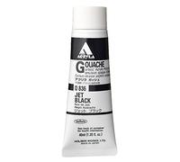 Holbein : Acryla Gouache : 40ml : Jet Black