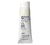 Holbein Acrylic Gouache Artists Acrylic Polymer Emulsion, 40ml Ivory White (D742A)