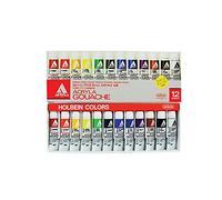 Holbein Ensemble d'étude 12 couleurs acrylique La gouache (importation japonaise)