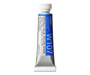 Holbein : Watercolour Paint : 5ml : Tube Phthalo Blue Yellow Shade