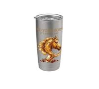 Hold Your Horses Horse Racing Whiskey Drink Gobelet isotherme en acier inoxydable double paroi
