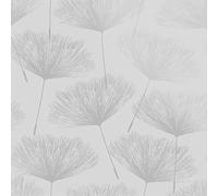 Holden Decor Papier peint Glistening Fleur Grey 12920 Indulgence 10,05 m x 0,53 m