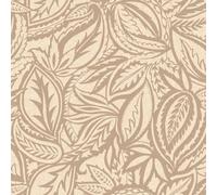 Holden Decor Papier peint motif feuilles de cachemire, botanique, neutre | Revêtement mural pour chambre à coucher, salon et couloir, feuillage organique stylisé, texture subtile, papier à coller