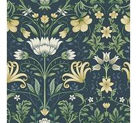 Holden Eclectic Le recueil Papier Peint Florale Ancienne Bleu Marine 13391