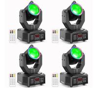 HOLDLAMP 120W DJ Lyre LED RGBW - Lumières de Scène Avec RGB Bande + Laser - Jeux de Lumiere DJ Rotation à 450° PACK DE 4