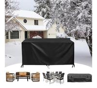 HOLEILUCK Housse Salon De Jardin Exterieur 230x170x80cm/LxWxH Housse Protection Table Jardin,Bache De Protection Exterieur Table De Jardin pour Meubles Jardin Et Hivernage Mobilier Salon De Jardin