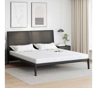 Holekex Matelas 200 x 200 cm blanc tissu jacquard mousse à mémoire de forme infusée de gel ergonomique respirant avec fermeté moyenne pour le dos et les côtés Confort de sommeil