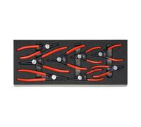 HOLEX Holex Assortiment de pinces pour circlips de précision, Nombre d'outils: 8 Quantité:8