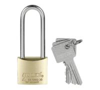 HOLEX HOLEX Cadenas à cylindre, anse longue clés différentes, laiton 30 mm Quantité:1