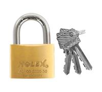 HOLEX HOLEX Cadenas à cylindre clés différentes, laiton 50 mm Quantité:1