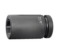 HOLEX HOLEX Douille IMPACT 6 pans, 1 pouce extra longue 32 mm Quantité:1