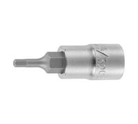 HOLEX HOLEX Douille tournevis 6 pans 1/4 pouce, longue Version en pouces, Hexagonal : 3/32pouce Quantité:1