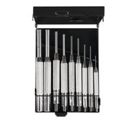 HOLEX Holex Jeu de chasse-goupilles avec douille de guidage en coffret métallique, Nombre de chasse-goupilles: 9 Quantité:1