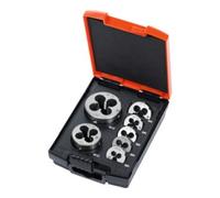 HOLEX Holex Jeu de filières HSS, pour filetages métriques: M3-12 Quantité:1