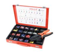 HOLEX HOLEX Jeu de sertissage cosses, fiches et connecteurs Inclut une pince à sertir Quantité:1