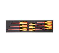 HOLEX Holex Jeu de tournevis 100% isolés, Nombre d'outils: 9 Quantité:1