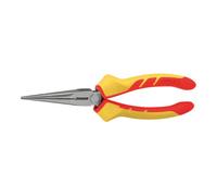 HOLEX HOLEX Pince à becs demi-ronds, droite Isolation VDE 160 mm Quantité:1