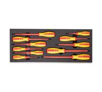 HOLEX Holex Tournevis d'électricien 100 % isolé, Nombre d'outils: 11 Quantité:1