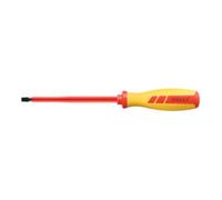HOLEX Holex Tournevis d'électricien pour visà fente 100% isolés, Largeur embout (b): 2,5 mm Quantité:1