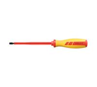 HOLEX Holex Tournevis d'électricien pour visà fente 100% isolés, Largeur embout (b): 8 mm Quantité:1