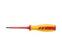 HOLEX Holex Tournevis pour Pozidriv 100% isolé, Taille empreinte cruciforme: 3 Quantité:1