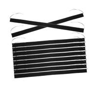 Holibanna 10 Pièces Sangle De Réglage du Casque De Sécurité Chapeau Doublure De Sueur Doublure De Casque Bandeau De Casque Bandeau Anti-Transpiration pour Casque De Soudage Coton Black