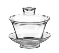 Holibanna 1pièce Tasse à Thé Verre Transparent Résistant Chaleur Design Classique Épais Bol à Thé pour Infusion Maison et Salon Art Table Élégant