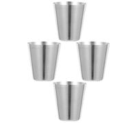 Holibanna 4pièces Protections Bec de Théière Acier Inoxydable Couvercles Métalliques Anti-poussière Manchons Compactes pour Bec de Bouilloire Accessoires Pratiques et Durables pour Cuisine
