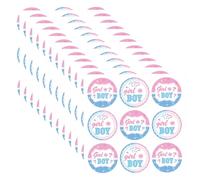 Holibanna Autocollants en Papier Auto-adhésif Décoration Facile à Coller de Scellage pour Shower et Gender Reveal Party pour Paquet et Enveloppes