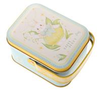 Holibanna Boîte à Bonbons en Fer Réutilisable pour Pâques Petite Boîte de Rangement Compacte et Légère Chics pour Présents de Fête et Organisation D’objets Décoratifs