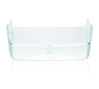 Holibanna Boîte Suspendue pour Porte de Congélateur en Plastique Transparent, Organisateur de Rangement 2 Compartiments pour Sachets de Sauce, Accessoires pour Réfrigérateur, Rangement