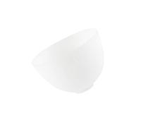 Holibanna Bol Mélangeur en Silicone Blanc, Inodore et Résistant, pour Préparer Masques Faciaux et Assaisonnements, 10,5x7cm pour Usage Domestique