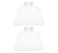 Holibanna Bouclier de Protection Oculaire en Plastique Transparent, Lot de 2, Dispositif de Protection Facile à Installer pour Broyage sur Table
