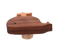 Holibanna Boutons Décoratifs Animaux en Bois Massif pour Commode et Tiroir | Marron, Finition Lisse Naturelle, Installation Rapide Vis Incluses, Chambre Garçon Fille et Déco de Meubles