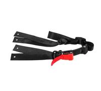 Holibanna Jugulaire Réglable en PP Noir Mentonnière Confortable pour Casque de Sécurité, Convient aux Casques Industriels et Activités Sportives, Installation Simple