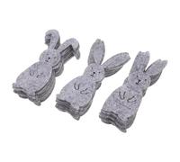 Holibanna Lot de 36 Porte-Billets Lapins Décoratifs pour Table de Pâques, Pinces à Billets en Forme de Lapin pour La Décoration de Table des Fêtes, Petits Cadeaux pour Les Pochettes Surprises Et