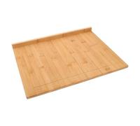 Holibanna Planche à Découper Extra Large en Bois avec Rebord Antidérapant, Multi-usage pour Pétrir et Découper, pour Comptoir Cuisine à Usage Domestique