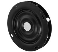 Holibanna Plateau 360° 6 Pouces en Acier Noir Pivotant pour Meubles | Roulement à Billes, Remplacement D’un Pivot Usé, Usage Table et Sofa Style Aléatoire