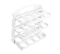 Holibanna Porte Œufs Réfrigérateur Multi Couches Support Œufs Protection Casse Organisateur Pratique pour Cuisine Rangement Compact