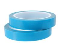 Holibanna Ruban Adhésif Pet Bleu 20 Mm X 50 M, Silencieux Résidu, 2 Rouleaux pour Fixation Temporaire Porte Réfrigérateur et Congélateur, Bande Adhésive de Réparation Pratique et Résistante