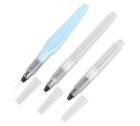 Holibanna Stylo à Encre pour à Transporter avec Réservoir D'eau Bleu en Plastique Couleur Aléatoire pour Arts et Exercices D'écriture