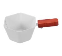 Holibanna Tasse à Mesurer avec Bec en V 120ml pour Espresso en Acier Inoxydable Design Moderne et Nettoyage Facile, Accessoire Cuisine Maison
