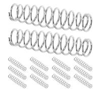 HOLIDYOYO 100 Pièces Ressort de Rechange en Acier Inoxydable Argenté | Résistance à Corrosion, Soutien de Force Optimisé, Entretien de Serrage et Jardin Domestique