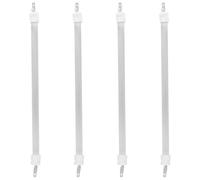HOLIDYOYO 4 éléments chauffants à tube de quartz pour radiateur infrarouge - 300-400 W, 34,5 cm (13,58 pouces), élément chauffant électrique de remplacement pour radiateur infrarouge