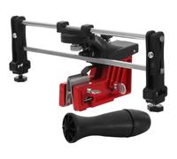 HOLIDYOYO Affûteuse Chaîne Tronçonneuse Manuelle Outil d'Aiguisage 21,5cm en Acier Inoxydable, Guide d'angle pour Entretien Facile des Chaînes, Conçue pour Tous Types de Chaînes