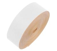 HOLIDYOYO Bande de Tissu Auto-adhésive Beige 5m pour Abat-jour, Accessoires Vintage Protection des Bords, pour Lampes de Chambre