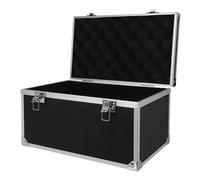 HOLIDYOYO Coffret à Outils Portable Noir en Alliage D'aluminium pour Drones | Coque Rigide, Inserts en Mousse et Fermeture à Boucle, Support de Couvercle, Usage Atelier ou Dépannage