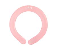 HOLIDYOYO Collier de Glace Rafraîchissant Imperméable en Pp Écologique Mélange de Cristaux pour Prévention Chaleur en Été et Coussin de Soutien Nuque