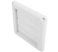 HOLIDYOYO Couvercle de Ventilation à Persiennes 4 Pouces pour Conduit de Sécheuse Extérieure, Grille D'aération en Plastique Solide, Couverture Murale pour Évacuation D'air, Adaptation